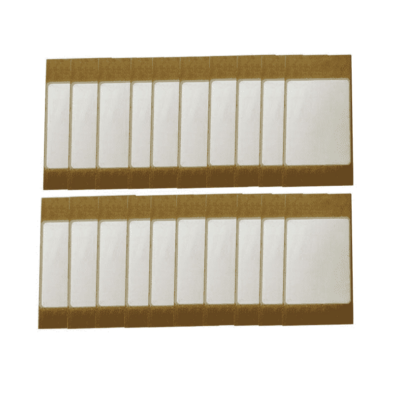 Arkusz wytwarzania energii wykrywającej Arkusz dźwiękowy Jednostronny arkusz wytwarzania energii 60 × 30 × 0,40 mm