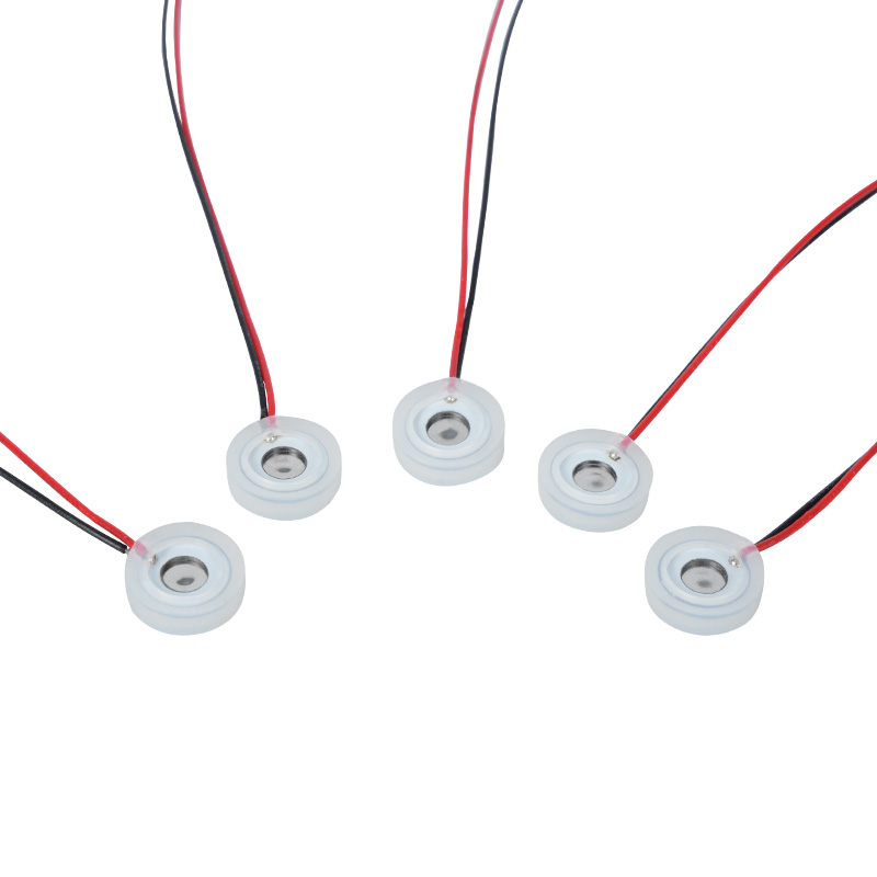 10 mm mikro-mały piezoelektryczny nebulizator z mikrosiateczką Kawałek podkładki do nosa Nawilżający przyrząd do oczu Olejek eteryczny w sprayu Aromaterapia Mały kształt mikrodezynfekcyjny Nebulizator nawilżający Specjalny, moc małych otworów rozpylających z mikrosiatkami Kawałek apertury Regulowana szybkość nebulizacji Regulowana wielkość cząstek Regulowana